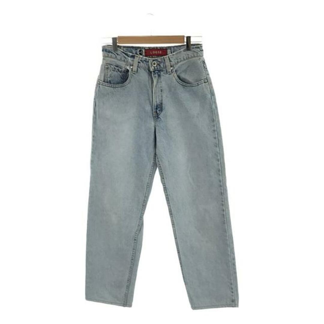 Levi's(リーバイス)のLevi's / リーバイス | 90s ヴィンテージ USA製 SILVERTAB LOOSE シルバータブ ルーズ デニムパンツ | MIDIUM 5/6 | インディゴ | レディース レディースのパンツ(その他)の商品写真