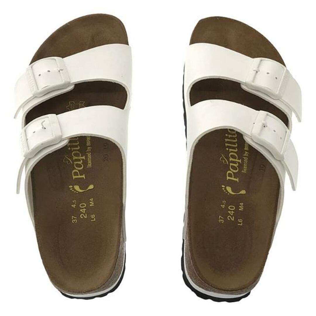 BIRKENSTOCK(ビルケンシュトック)のBIRKENSTOCK / ビルケンシュトック | Papillio プラットフォームサンダル | 34 | ホワイト/ブラウン | レディース レディースの靴/シューズ(サンダル)の商品写真