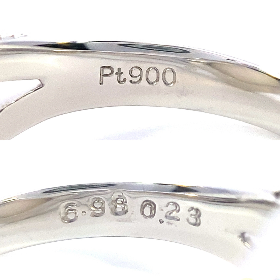 【JB-2715】Pt900 天然オパール ダイヤモンド リング レディースのアクセサリー(リング(指輪))の商品写真