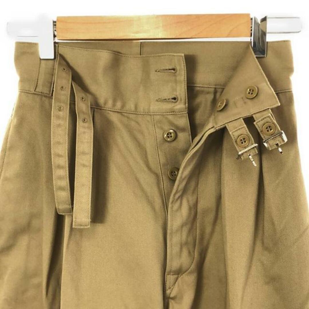 LENO / リノ | DOUBLE BELTED GURKHA TROUSERS ダブルベルト グルカ トラウザーズ パンツ | 1 | ベージュ | メンズ メンズのパンツ(その他)の商品写真