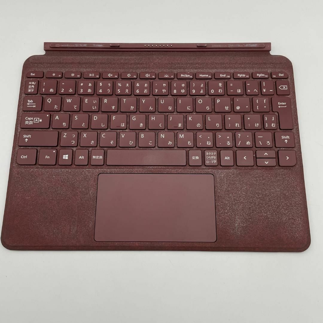 Microsoft(マイクロソフト)のSurface Go　タイプカバー ポピーレッド 日本語配列 KCS-00102 スマホ/家電/カメラのPC/タブレット(PC周辺機器)の商品写真