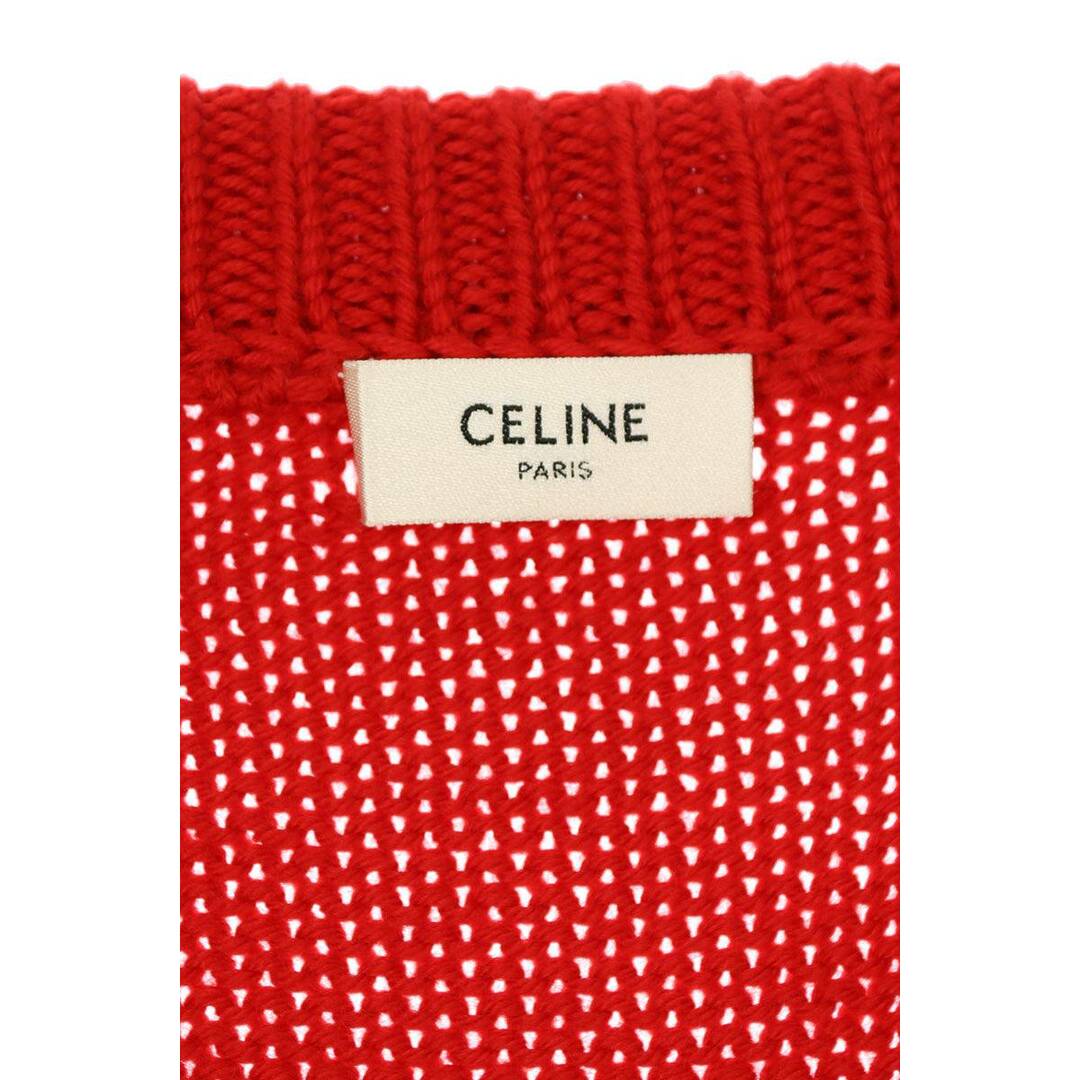 celine(セリーヌ)のセリーヌバイエディスリマン  21SS  2A11L717M ボクシークルーネックスパンコールセーターピエロニット メンズ XS メンズのトップス(ニット/セーター)の商品写真