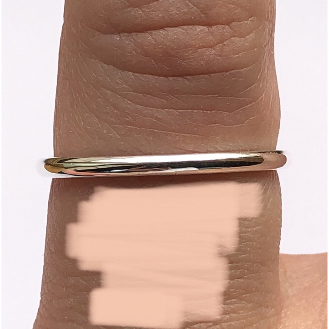 シンプルシルバーリング(22号) レディースのアクセサリー(リング(指輪))の商品写真