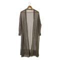 ADAWAS / アダワス | SHEER LONG CARDIGAN シアーロ