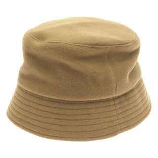 KIJIMA TAKAYUKI - 【美品】  KIJIMA TAKAYUKI / キジマタカユキ | 2021AW | LAMB WOOL MELTON BUCKET HAT ラムウール メルトン バケットハット | 2 | キャメル | メンズ