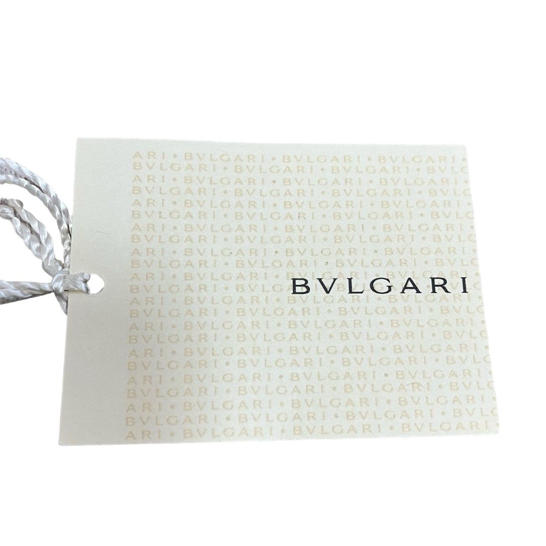 BVLGARI(ブルガリ)のタグ付き未使用品 ブルガリ ヘアバンド ネックウォーマー アイボリー ロゴマニア レディースのファッション小物(ネックウォーマー)の商品写真