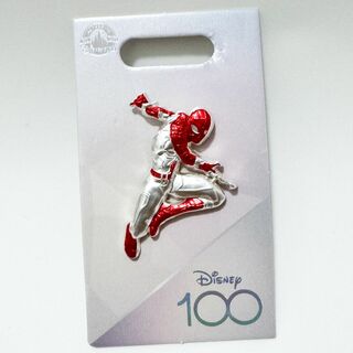 マーベル(MARVEL)のスパイダーマン Disney 100th 100周年 ピンバッジ MARVEL(キャラクターグッズ)