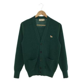 メゾンキツネ(MAISON KITSUNE')のMAISON KITSUNE / メゾンキツネ | ウール ニットカーディガン | XS | グリーン | レディース(カーディガン)