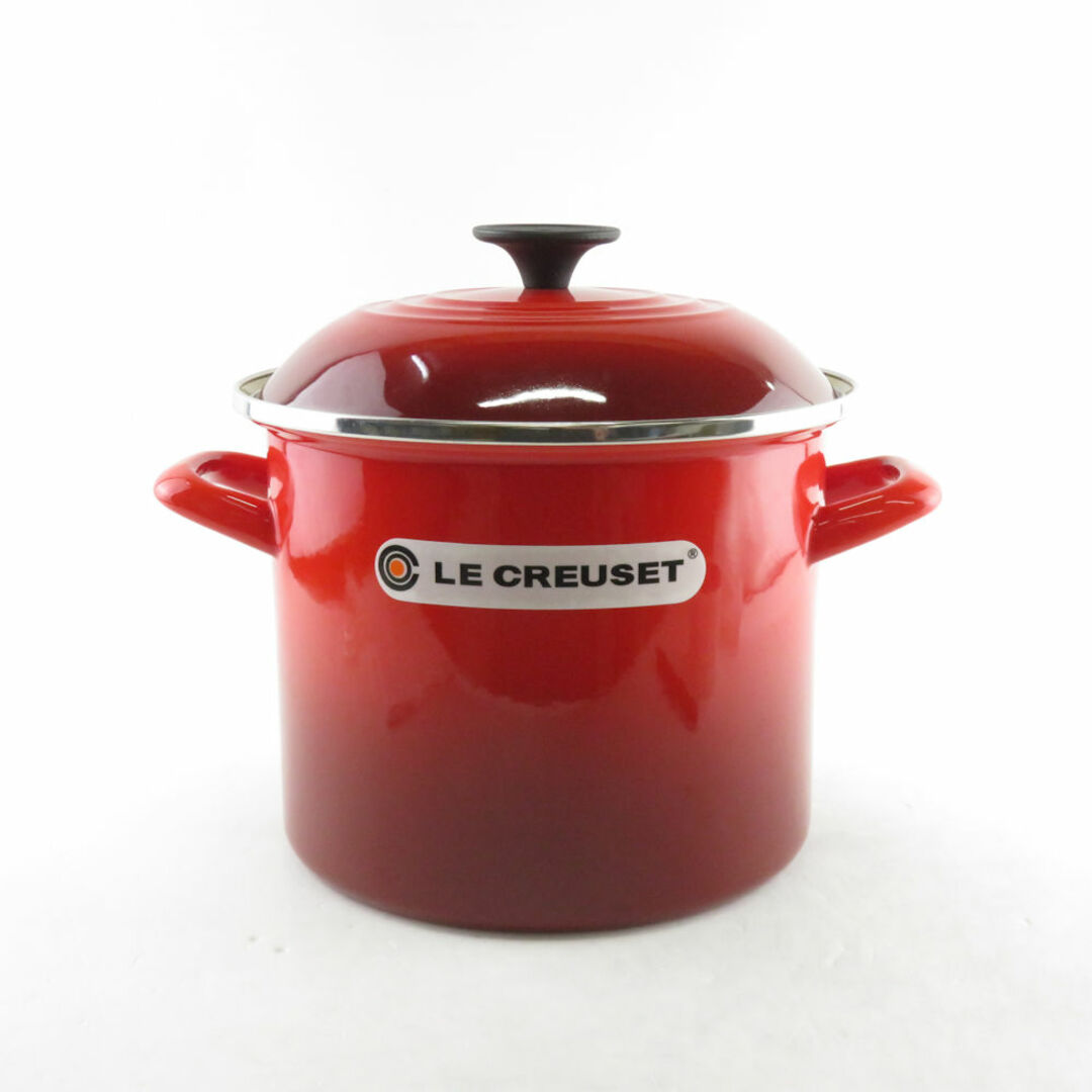 LE CREUSET - 美品 Le Creuset ルクルーゼ ストックポット SY8354V の