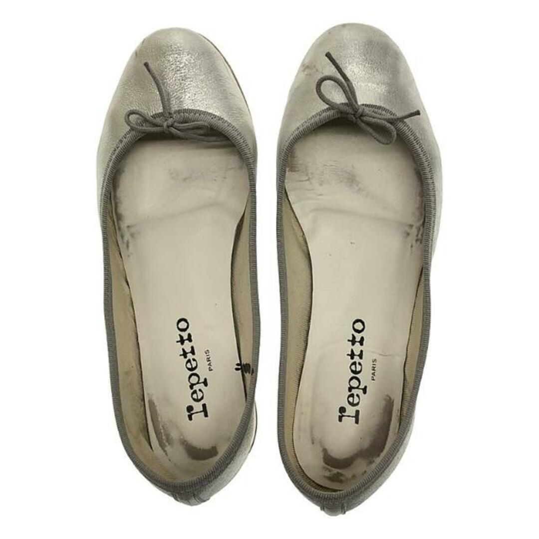 repetto(レペット)のrepetto / レペット | Camille Ballerinas バレエシューズ | 37 | シルバー | レディース レディースの靴/シューズ(バレエシューズ)の商品写真