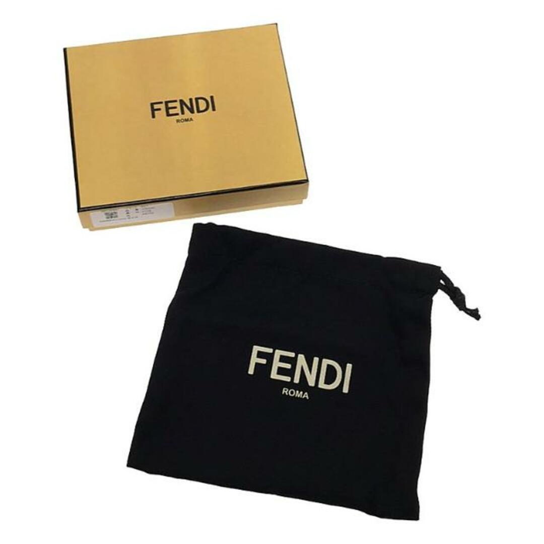 FENDI(フェンディ)の【新品】  FENDI / フェンディ | ズッカ柄 ロゴプリント カード コインケース | グレー | メンズ メンズのファッション小物(長財布)の商品写真