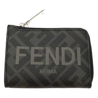 FENDI - 【新品】  FENDI / フェンディ | ズッカ柄 ロゴプリント カード コインケース | グレー | メンズ