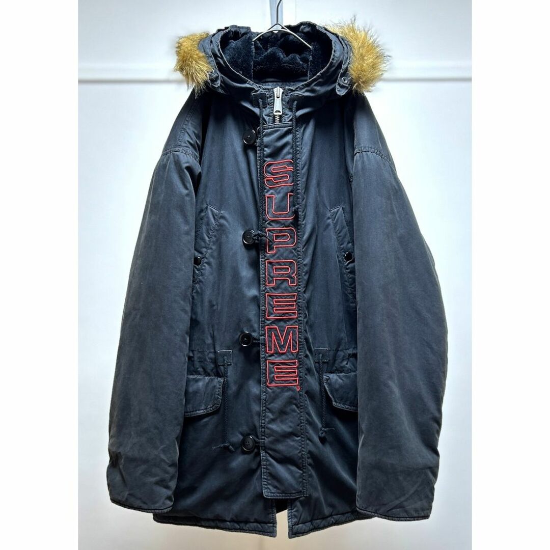 Supreme(シュプリーム)のシュプリームSupreme Spellout N-3B Parka/コート/L メンズのジャケット/アウター(モッズコート)の商品写真