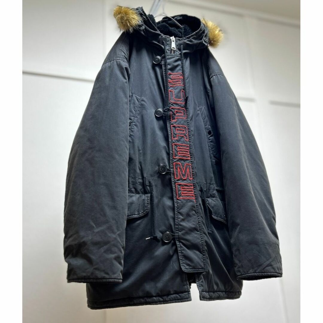 Supreme(シュプリーム)のシュプリームSupreme Spellout N-3B Parka/コート/L メンズのジャケット/アウター(モッズコート)の商品写真