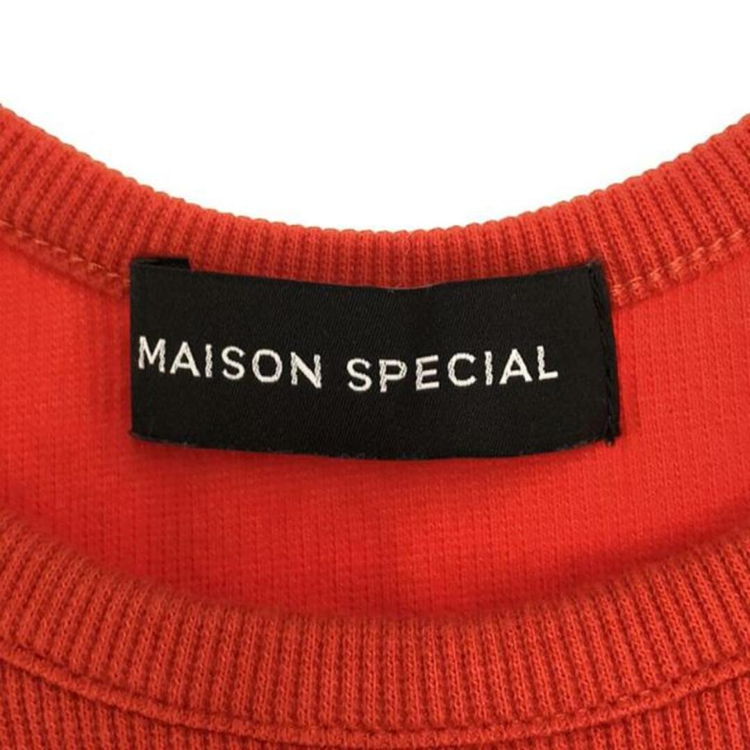 MAISON SPECIAL(メゾンスペシャル)のMaison Special / メゾンスペシャル | ジャガードゴムタンクトップス | F | オレンジ | レディース レディースのトップス(タンクトップ)の商品写真