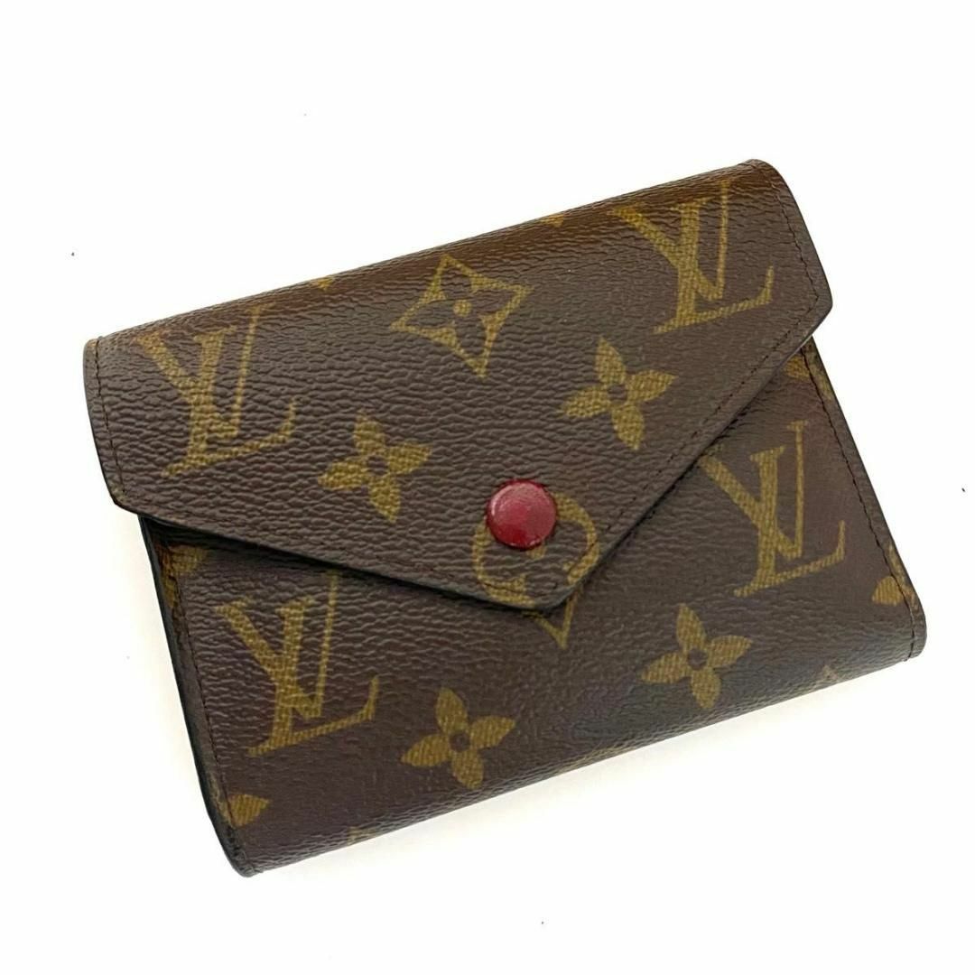 LOUIS VUITTON(ルイヴィトン)の✨SSS級✨ルイ ヴィトン ポルトフォイユ ヴィクトリーヌ フューシャ レディースのファッション小物(財布)の商品写真