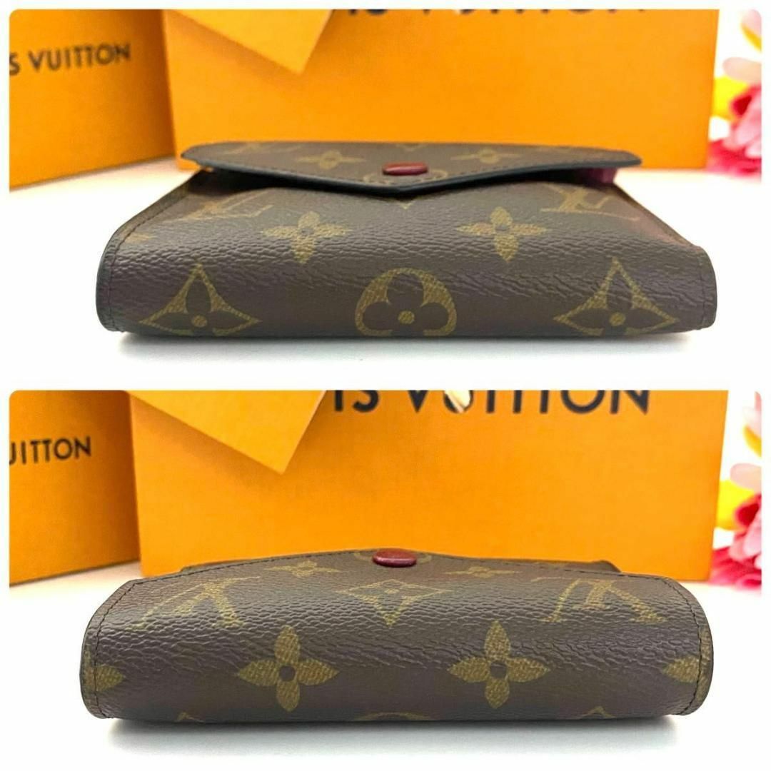 LOUIS VUITTON(ルイヴィトン)の✨SSS級✨ルイ ヴィトン ポルトフォイユ ヴィクトリーヌ フューシャ レディースのファッション小物(財布)の商品写真