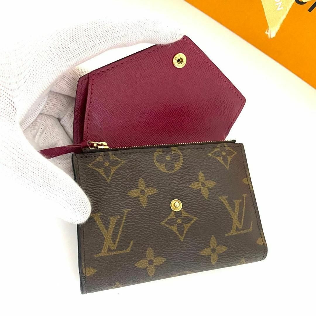 LOUIS VUITTON(ルイヴィトン)の✨SSS級✨ルイ ヴィトン ポルトフォイユ ヴィクトリーヌ フューシャ レディースのファッション小物(財布)の商品写真