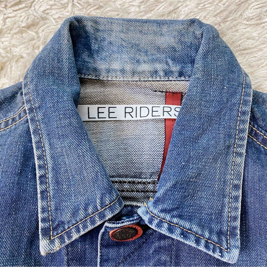 Lee(リー)の【美品】リー ライダース エドウィン デニム ジャケット ヴァンパイア 激レア レディースのジャケット/アウター(Gジャン/デニムジャケット)の商品写真