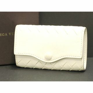 ボッテガヴェネタ(Bottega Veneta)のボッテガヴェネタ　イントレチャート　キーケース　白　18675824(キーケース)