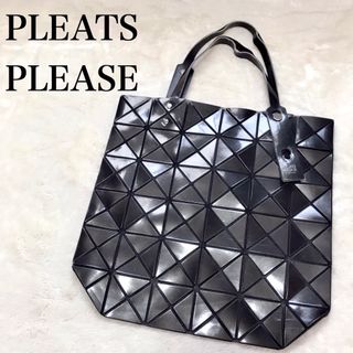 PLEATS PLEASE ハンドバッグ プリーツ プリント イッセイミヤケ