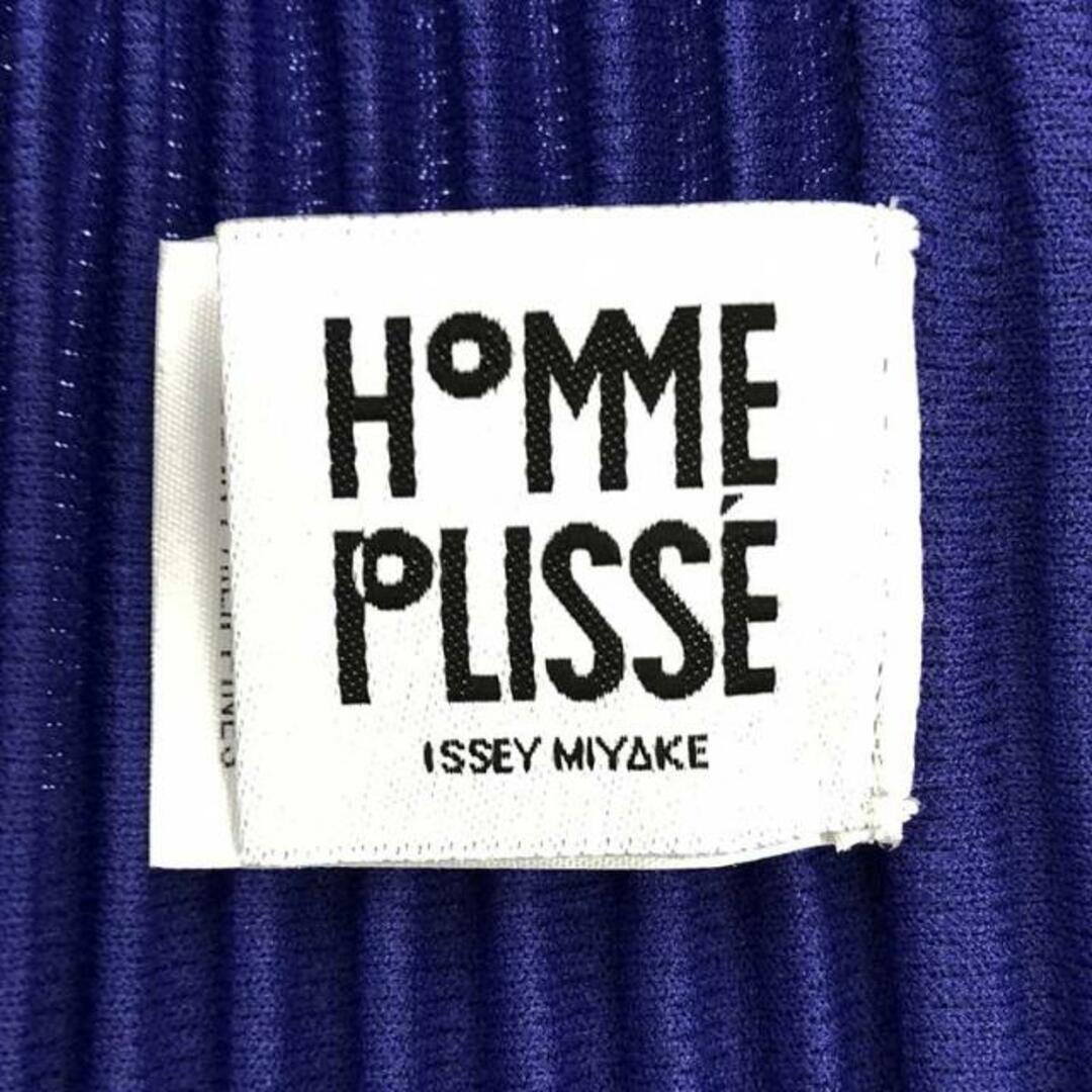 HOMME PLISSE ISSEY MIYAKE / オムプリッセイッセイミヤケ | MONTHLY COLOR SEPTEMBER コート | 1 | パープル | メンズ メンズのジャケット/アウター(その他)の商品写真