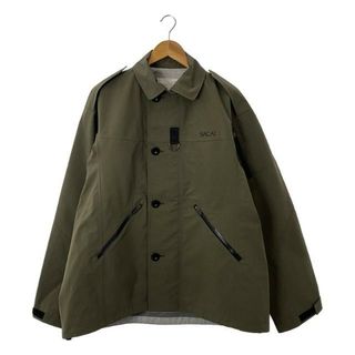 サカイ(sacai)の【新品】  sacai / サカイ | 2023AW | Matte Taffeta Breathable Waterproof マットタフタ ウォータープルーフジャケット | 3 | カーキ | メンズ(その他)