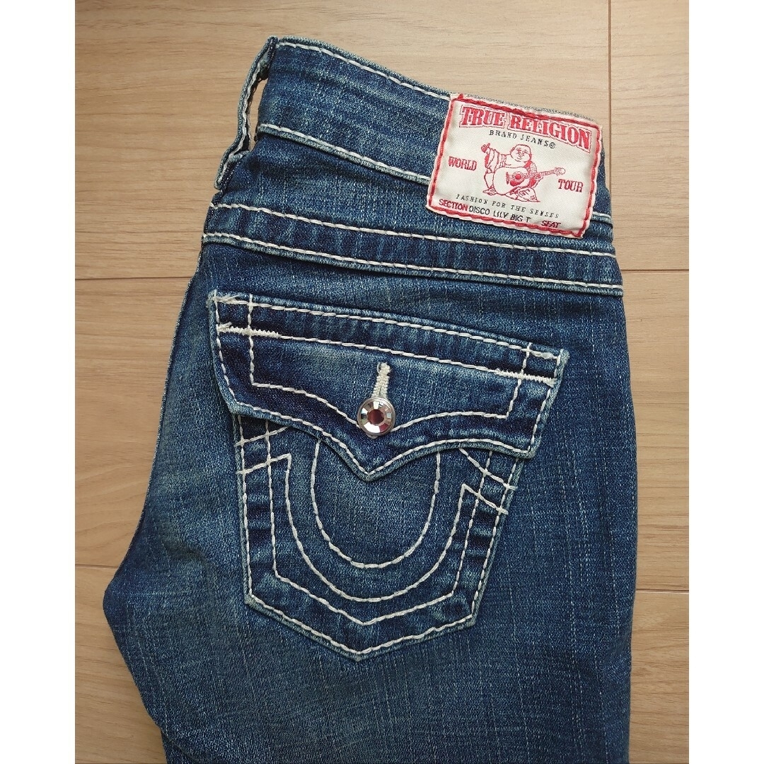 True Religion(トゥルーレリジョン)のTRUERELIGION トゥルーレリジョン　レディース　ストレッチデニム 23 レディースのパンツ(デニム/ジーンズ)の商品写真