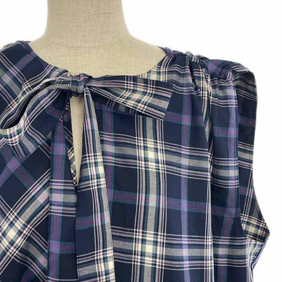 美品】 foufou / フーフー | check dress “hsu” チェックドレス 美品】 foufou / フーフー | check dress “hsu” チェックドレス