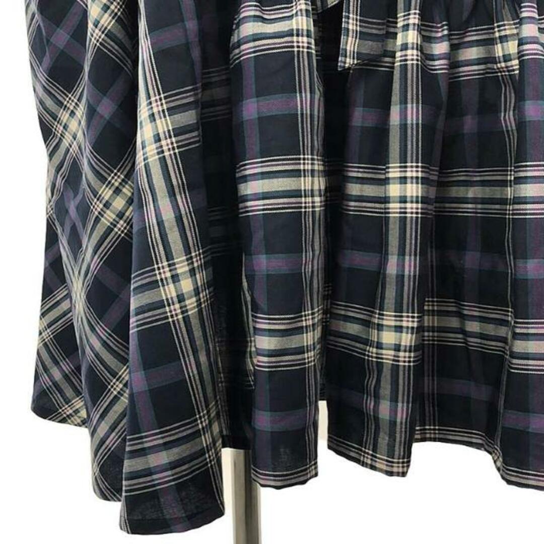 美品】 foufou / フーフー | check dress “hsu” チェックドレス 美品】 foufou / フーフー | check dress “hsu” チェックドレス