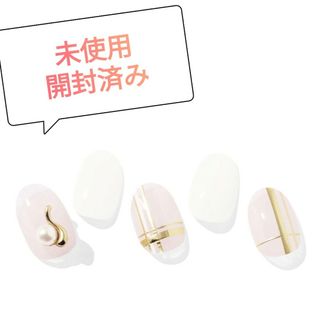 オホーラ(ohora)のohoraジェルネイルシールN Creme：NP-183 白ピンク春(ネイル用品)