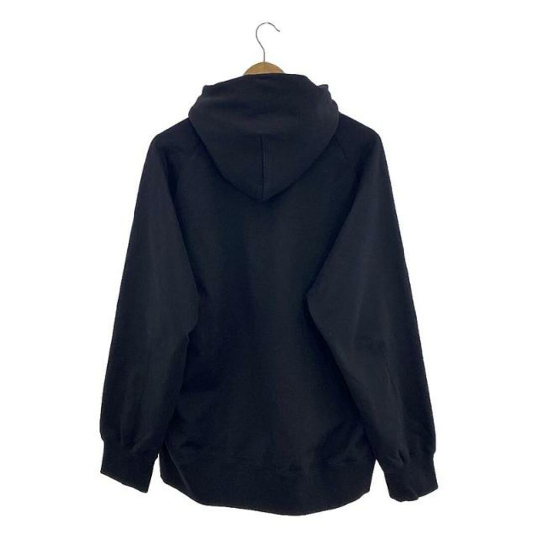 sacai(サカイ)の【新品】  sacai / サカイ | S Sweat Jersey Hoodie サイドスリット スウェット フーディ プルオーバーパーカー | 3 | ブラック | メンズ メンズのトップス(スウェット)の商品写真