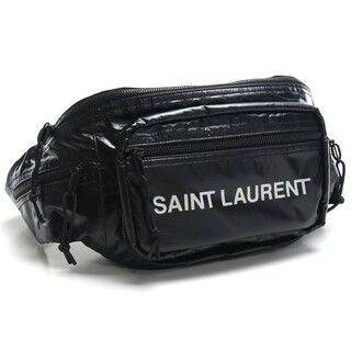 サンローラン(Saint Laurent)のサンローラン ボディバッグ 581375 HO21Z 1054 ブラック(ボディーバッグ)