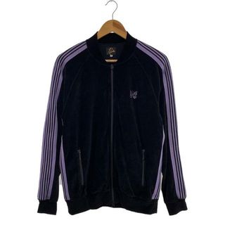 ニードルス(Needles)のNeedles / ニードルス | 2022SS | R.C. Track Jacket - C/PE Velour / ベロア トラックジャケット | M | ブラック | メンズ(その他)