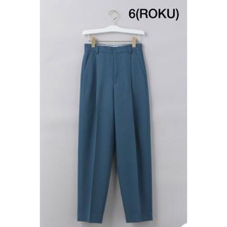 ロク(6 (ROKU))の6(ROKU) 6 ロク KARSEY PANTS パンツ ブルー レディース(カジュアルパンツ)