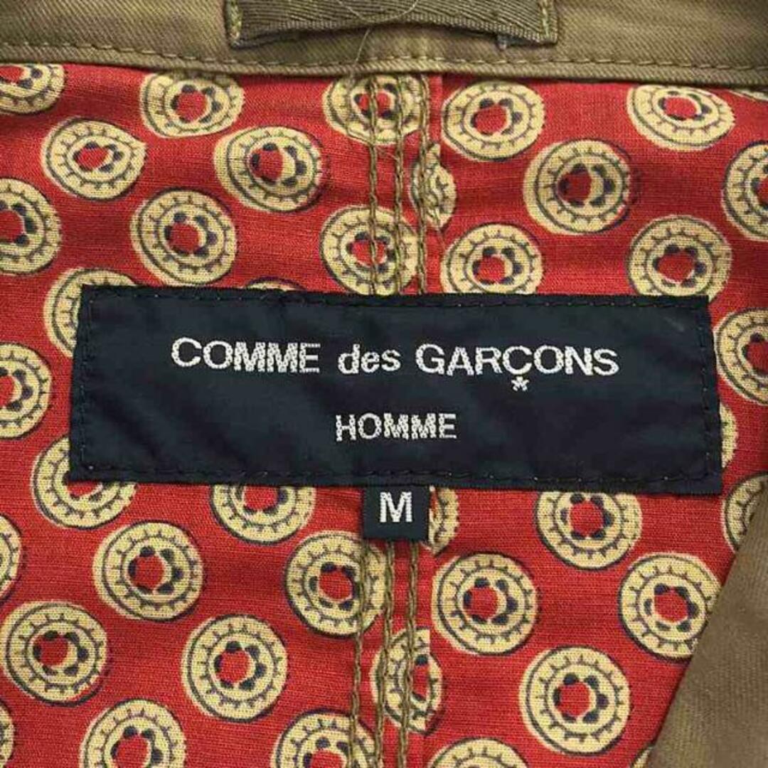 COMME des GARCONS HOMME(コムデギャルソンオム)のCOMME des GARCONS HOMME / コムデギャルソンオム | 2006SS | 製品洗い コットン ステッチワーク 3B テーラードジャケット | M | ベージュ | メンズ メンズのジャケット/アウター(その他)の商品写真
