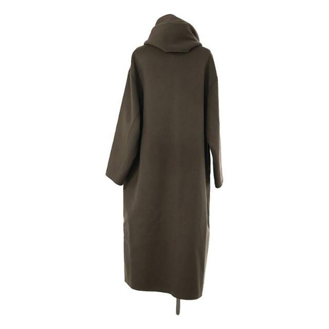 TODAYFUL(トゥデイフル)のTODAYFUL / トゥデイフル | Stole Wool Coat ストールウールコート | 36 | ダークブラウン | レディース レディースのジャケット/アウター(その他)の商品写真