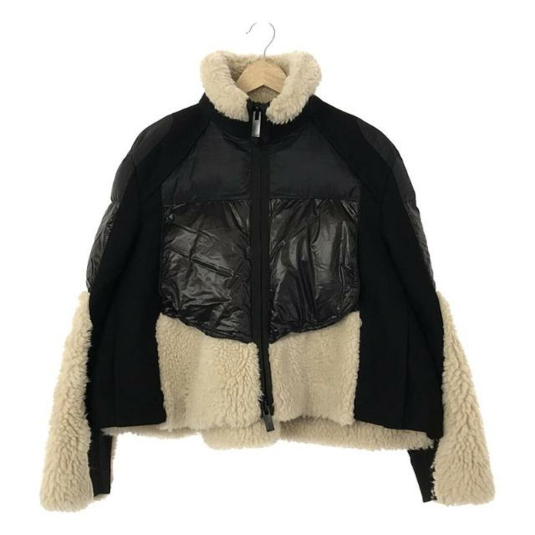 sacai(サカイ)の【美品】  sacai / サカイ | 2023AW | Faux Shearling Padded ブルゾン | 2 | ブラック | レディース レディースのジャケット/アウター(その他)の商品写真