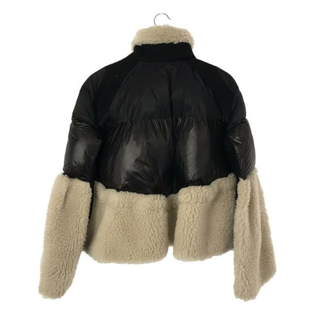 sacai(サカイ)の【美品】  sacai / サカイ | 2023AW | Faux Shearling Padded ブルゾン | 2 | ブラック | レディース レディースのジャケット/アウター(その他)の商品写真