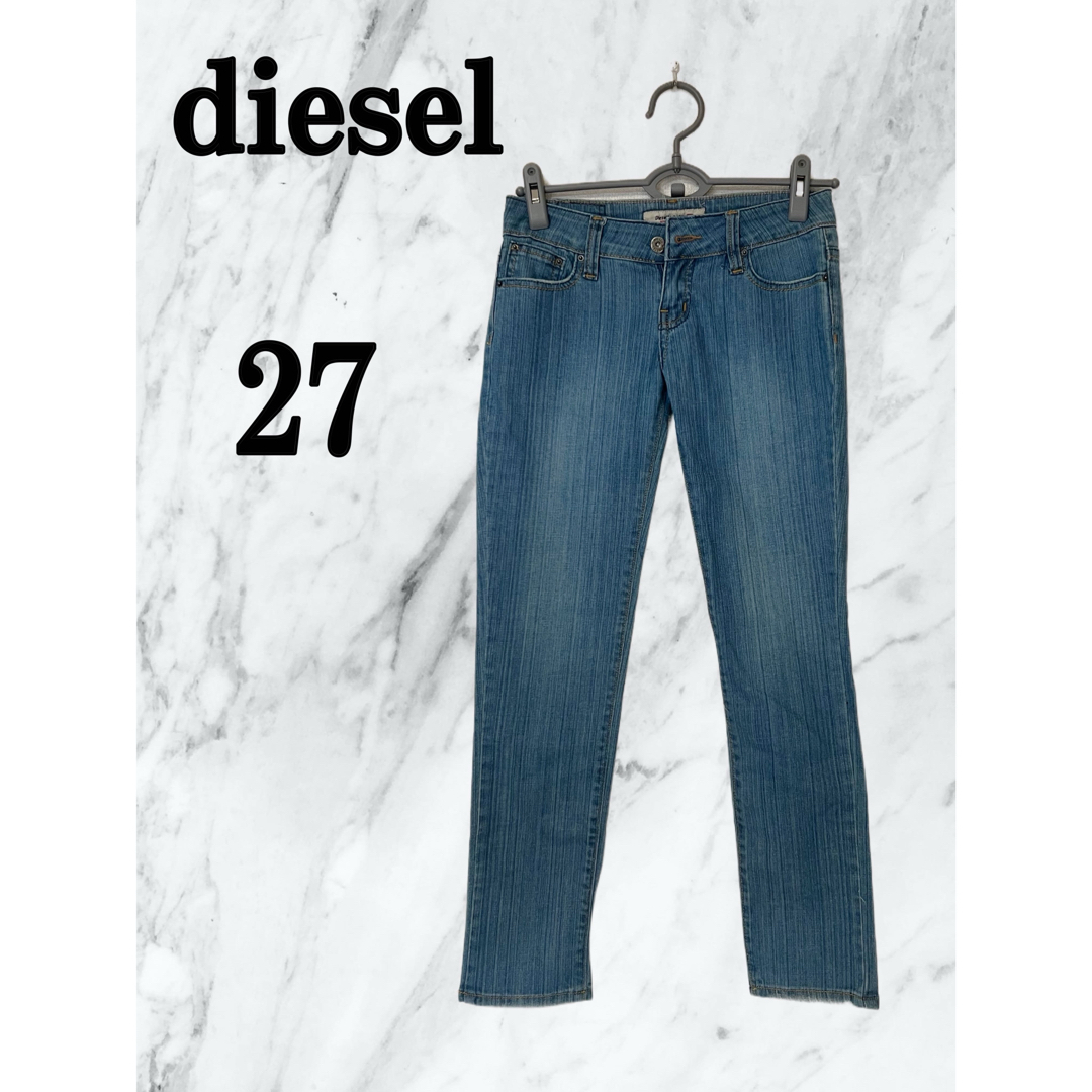 DIESEL(ディーゼル)の【美品】DIESEL レディース  スキニーパンツ　デニム　27 レディースのパンツ(デニム/ジーンズ)の商品写真