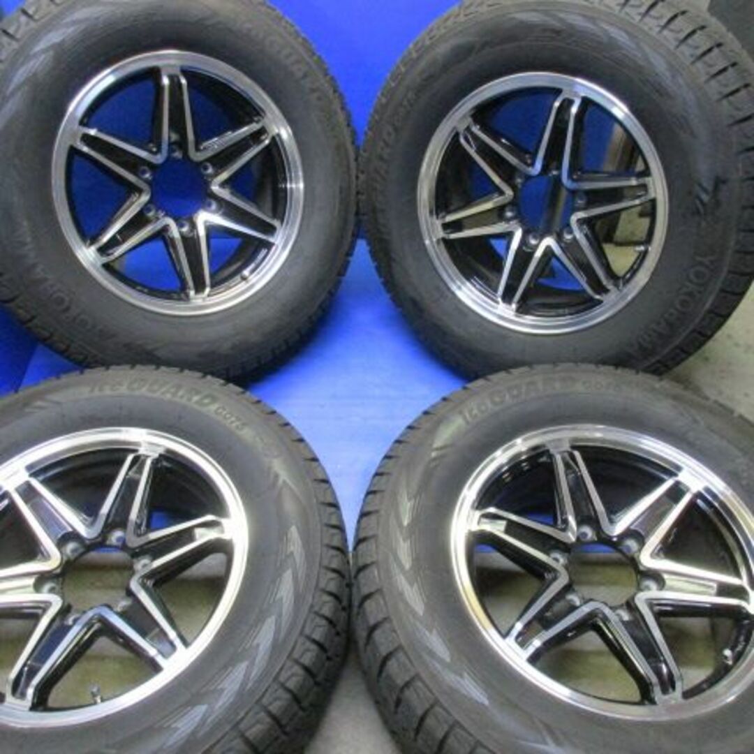 ユ）プラド　サーフ　FJクルーザー　265/65R17　国産スタッドレス 自動車/バイクの自動車(タイヤ・ホイールセット)の商品写真