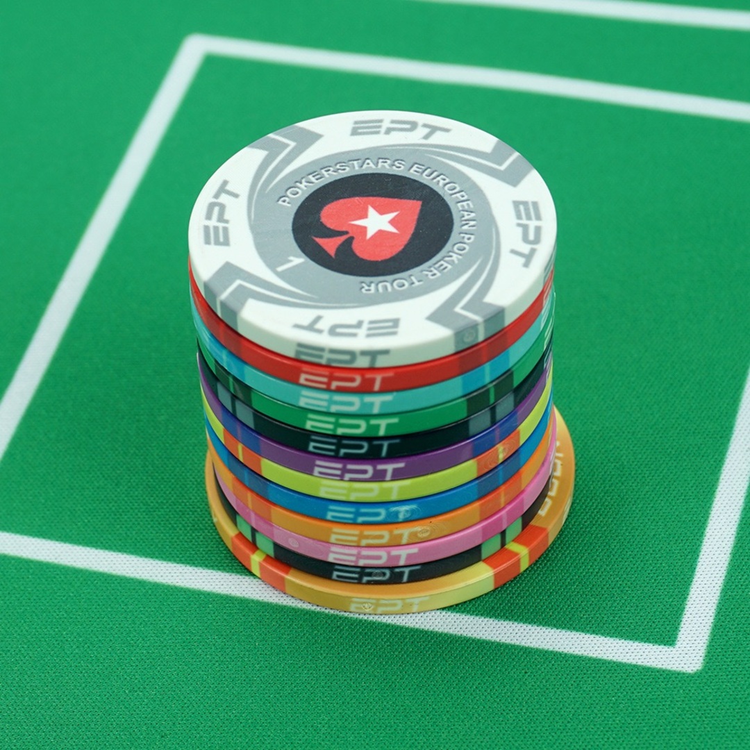 EPT ポーカーチップ $1-25枚  エンタメ/ホビーのテーブルゲーム/ホビー(トランプ/UNO)の商品写真