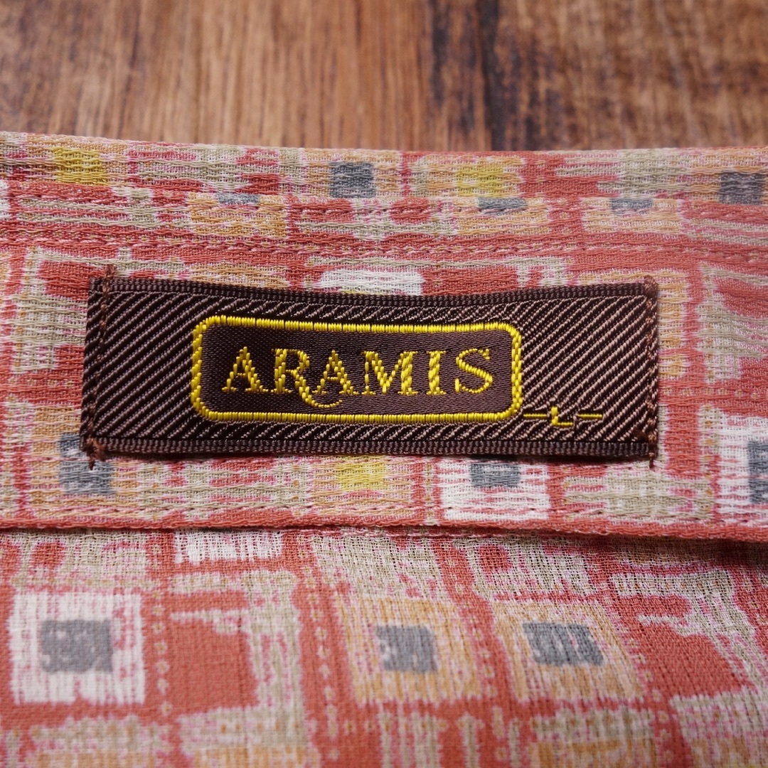 Aramis(アラミス)のLサイズ 半袖シャツ アラミス メンズ ARAMIS 古着 MC45 メンズのトップス(シャツ)の商品写真