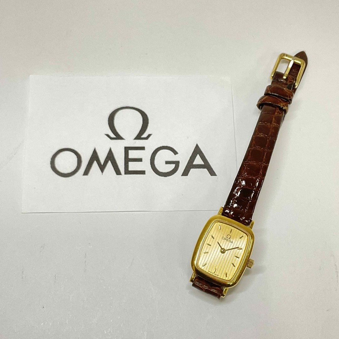 時計ショップHaru158【美品】OMEGA オメガ時計　レディース腕時計　デビル　クォーツ　希少