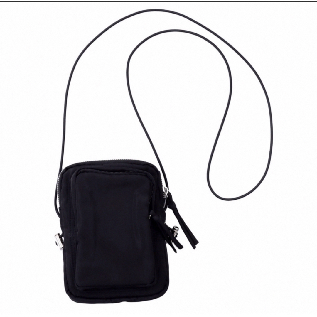 3COINS(スリーコインズ)の3coins ミニショルダーバッグ　ブラック レディースのバッグ(ショルダーバッグ)の商品写真