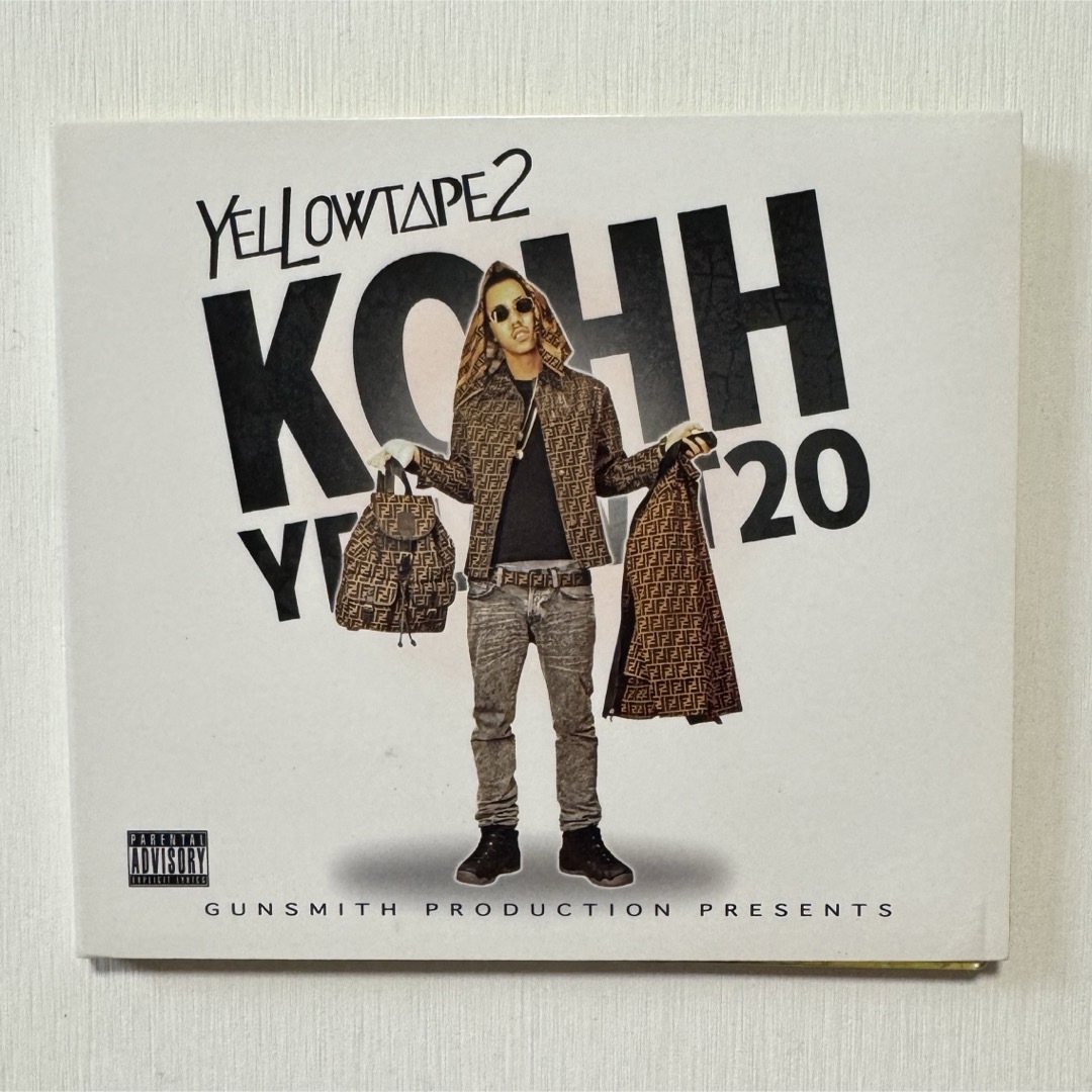 KOHH YELLOW TAPE 2 CD エンタメ/ホビーのCD(ヒップホップ/ラップ)の商品写真