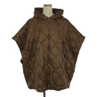 マックスマーラ(Max Mara)の【美品】  Max Mara / マックスマーラ | THE CUBE テクニカルダウンケープ | S | ブラウン | レディース(その他)