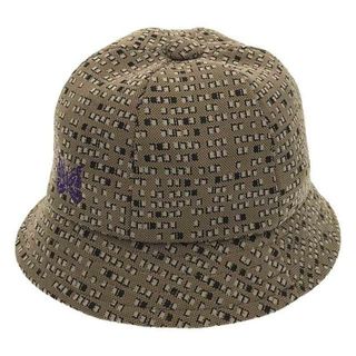 ニードルス(Needles)の【美品】  Needles / ニードルス | Bermuda Hat - Poly Jacquard / ジャガード バケットハット | L | ライトブラウン系 | メンズ(その他)