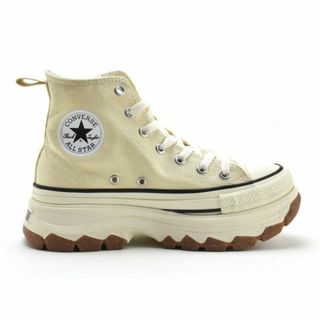 コンバース(CONVERSE)の【BUTTER WHITE】コンバース CONVERSE (R) トレックウエーブ Z HI レディース ハイカット 厚底 ジッパー バターホワイト 白 ALL STAR (R) TREKWAVE Z HI【送料無料】(スニーカー)