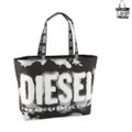 DIESEL トートバッグ RAVE マキシロゴ 横型 DSLプリント